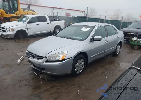 2004 Honda Accord 2.4 Lx из США, поврежденный, VIN 1HGCM56364A128521